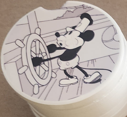 Steamboat Willie car coster