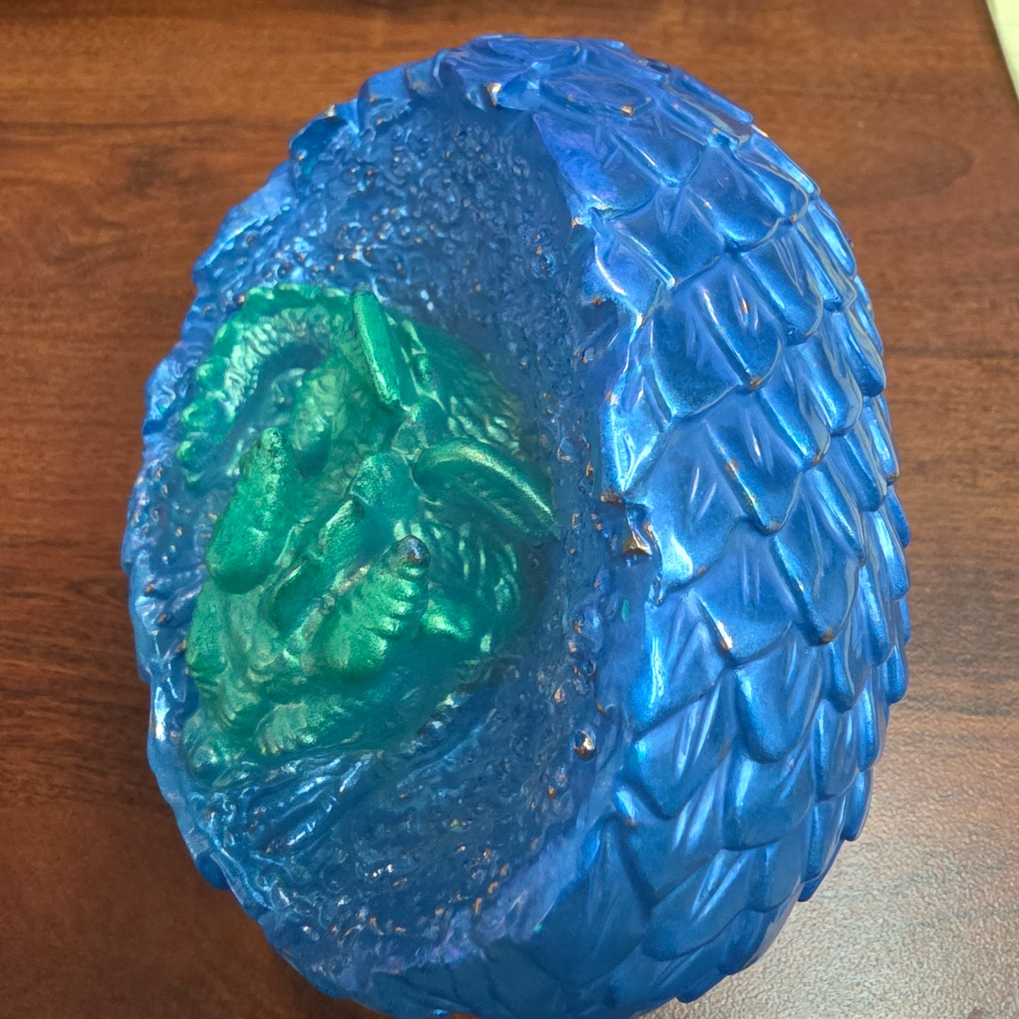 Custom Sleeping baby dragon decoration  / paperweight